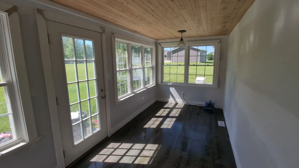 Sun Room Remodel - Kelloggsville, OH